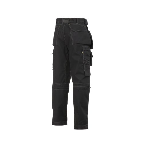 Snickers Bodenlegerhose mit Kevlar, 1 Stück, 256, schwarz, 32230404256 von Snickers Workwear