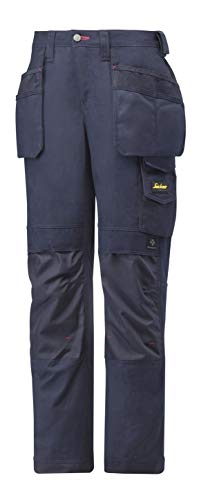 Snickers Damenhose Canvas+ m. HP navy, Gr. 38 von Snickers Workwear