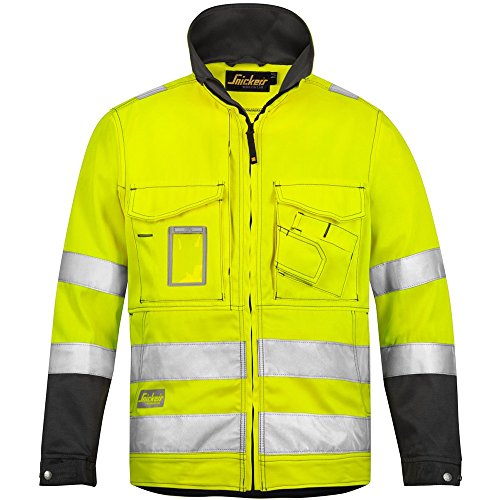 Snickers HV Jacke gelb, Kl. 3 Gr. M Regular von Snickers Workwear