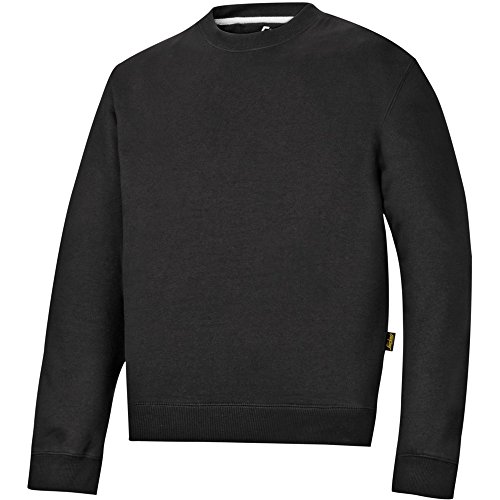 Snickers Rundausschnitt Sweatshirt schwarz Größe: L von Snickers Workwear