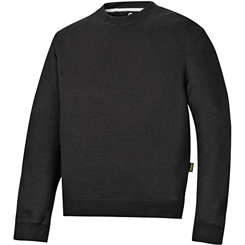 Snickers Rundausschnitt Sweatshirt schwarz Größe: XL von Snickers Workwear