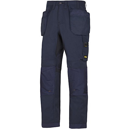 Snickers Workwear Allroundwork Arbeitshose mit Holstertaschen, 1 Stück, 124, navy, 62019595124 von Snickers Workwear