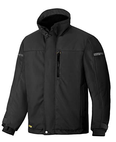 Snickers Workwear Allroundwork Arbeitsjacke gefüttert mit 37.5® Technologie, 1 Stück, L, Schwarz, 1100 von Snickers Workwear