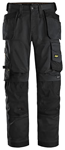 Snickers Workwear Herren Allroundwork Stretch Loose Fit funktioniert mit Holstertaschen Arbeitshose, Schwarz/Schwarz, 36W / 32L Snickers Workwear Herren Allroundwork Stretch Loose Fit funktioniert mit Holstertaschen Arbeitshose, Schwarz/Schwarz, 36W / 32L von Snickers Workwear