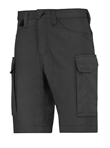 Snickers Workwear Service Shorts, Größe 52, schwarz, 6100 von Snickers Workwear