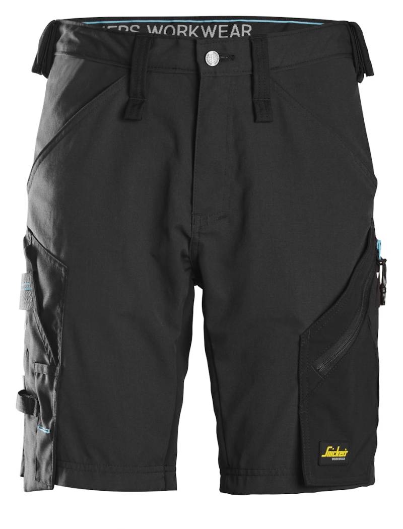 Snickers LiteWork, 37.5 Arbeitsshorts 56 schwarz-schwarz von Snickers