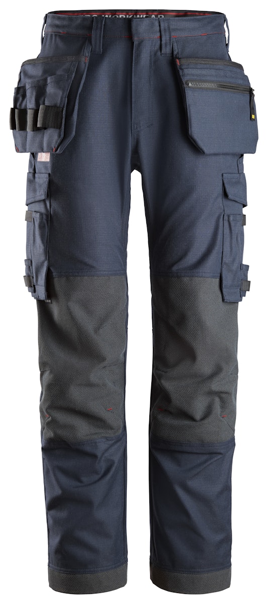 Snickers ProtecWork, Arbeitshose mit Holstertaschen und gleichwertigen Beintaschen 116 navy von Snickers