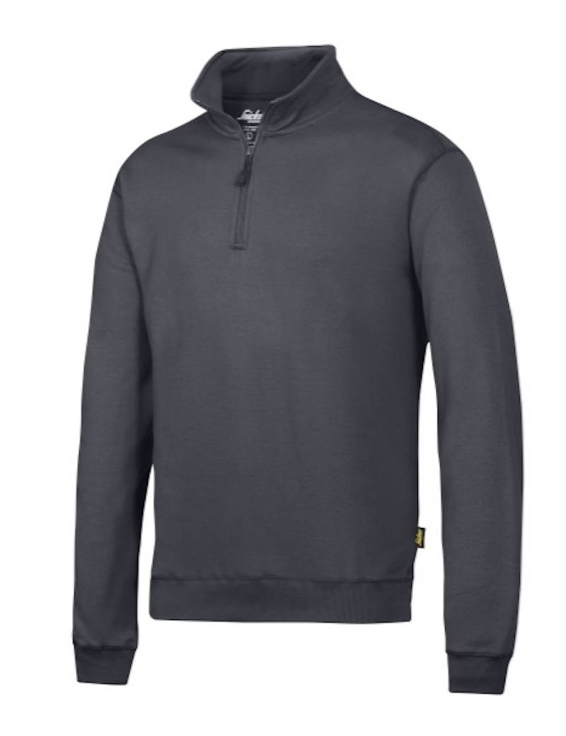 Snickers Workwear 2818 Sweatshirt Troyer navy - L von Snickers
