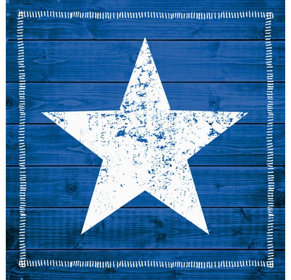 Sniff Papierserviette Star Fashion Marine 20 Stück von Sniff