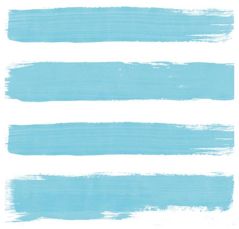 Sniff Papierserviette Summer Stripes Ocean 20 Stück 12.5 cm von Sniff