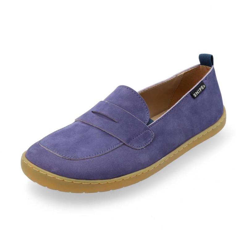 Barfußschuh Mokassin TRAYLER, taubenblau 40 von Snipe