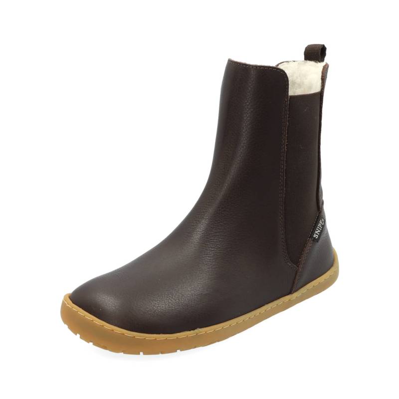 Barfußschuh Chelseaboot TRAYLER, schokolade 41 von Snipe
