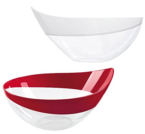 Schale 29cm Elite Kunststoff Farbe rot von Snips