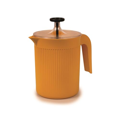 Snips, Cremix, Milchaufschäumer, Hand-Milchaufschäumer für Cappuccino, Handmilchschaum, Farbe Creme, 0.50L, 10 x 14.5 x 15.3 cm, Made in Italy von Snips