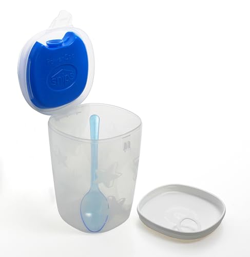 Snips , Joghurtbehälter mit Eis, Praktischer Joghurtbecher 0,50 L, 10x9,50x13,00, Joghurtbecher, Made in Italy, 0% Bpa e Phlatati von Snips