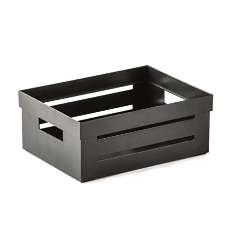 Snips Mehrzweckkiste | Mehrzweck-Organizer | Große Kassette | 5 l | Farbe Schwarz | Made in Italy | Bpa Free von Snips