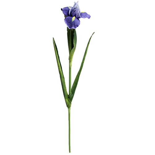 Snner Künstliches Bündel Iris Blume gefälschte Simulation Bouquet Hochzeit Braut Dekoration Lila. von Snner