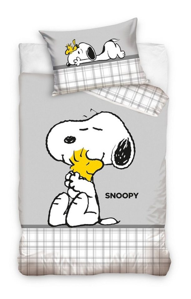 Babybettwäsche Snoopy Peanuts Babybettwäsche 100 x 135 cm, Snoopy von Snoopy