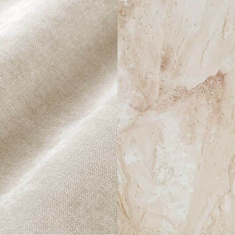 Muster Soft-Canvas Travertineweiß von Snooze Project
