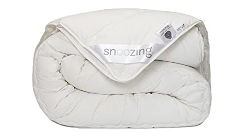 Snoozing Texel - Vier-Jahreszeiten-Bettdecke - 100% Wolle - 140x200 cm von Snoozing
