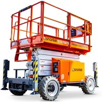 Snorkel Gelände-Scherenarbeitsbühne S3370RTE, Tragkraft 454 kg, Arbeitshöhe 12 m von Snorkel