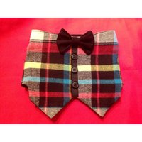 Trendige Newsboy Karierte Krawatte Weste Trendige Newsboy Karierte Krawatte Weste von SnortLife