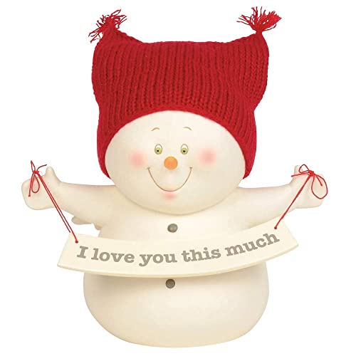 Snowpinions I Love You This Much Hanging Ornament von Department 56