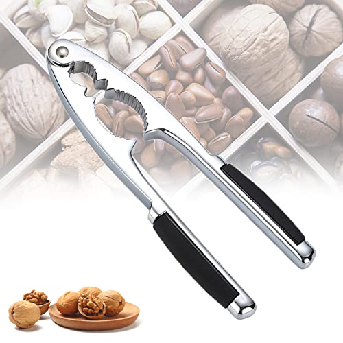 Snowtain Multifunktionaler Nutcracker,Nussknacker für Walnüsse,Multifunktionaler Nussknacker,Walnüsse Nussknacker mit Rutschfestem,für Pecan Walnut Mandeln Haselnüsse Pistazien (Zinklegierung, Silber) Snowtain Multifunktionaler Nutcracker,Nussknacker für Walnüsse,Multifunktionaler Nussknacker,Walnüsse Nussknacker mit Rutschfestem,für Pecan Walnut Mandeln Haselnüsse Pistazien (Zinklegierung, Silber) von Snowtain