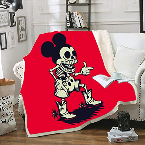 Cartoon Anime Decken Kuscheldecke XXL 150x200 cm for Erwachsene Kinder,Winter warm halten Blanket,Fleecedecke Flaushig Sherpa Fleece Wohndecke,Flanelldecke für Bettsofa Sofadecke Reisedecke,#11 von Snowya