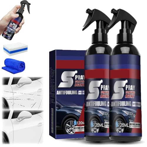 Multi Functional Coating Renewal Agent Spray, Antifouling Car Spray, Car Coating Renewal Agent, High Protection Quick Car Beschichtung For Light Scratches And Scratch (2[CS) von Snrtevu