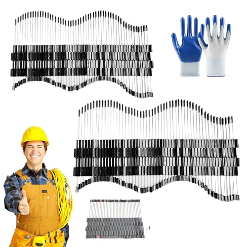 Multi-Surface Pipe Profiling Tool, Profile Gauge Tool, Contour Gauge Profile Tool, Versatile Multi-Curve Pipe Measurement For Arc Contour, Measuring Tools For Father'S Day (2pcs 280mm+500mm) von Snrtevu