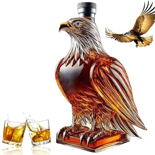 Shirem Eaglory, Sherum Eaglory Flasche, Limitierte Oktoberfest-Edition 2025 – Handwerkskunst, die den Adlergeist zum Leben erweckt, Whisky Flaschen füR Bar Zuhause Hochzeit (1PC) von Snrtevu