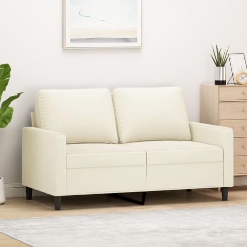 Snsowed 2-Sitzer-Sofa Creme 120 cm Samt, Loungesofa, Sofas & Couches, Relaxsofa, Couch für Wohnzimmer, 359197 Snsowed 2-Sitzer-Sofa Creme 120 cm Samt, Loungesofa, Sofas & Couches, Relaxsofa, Couch für Wohnzimmer, 359197 von Snsowed