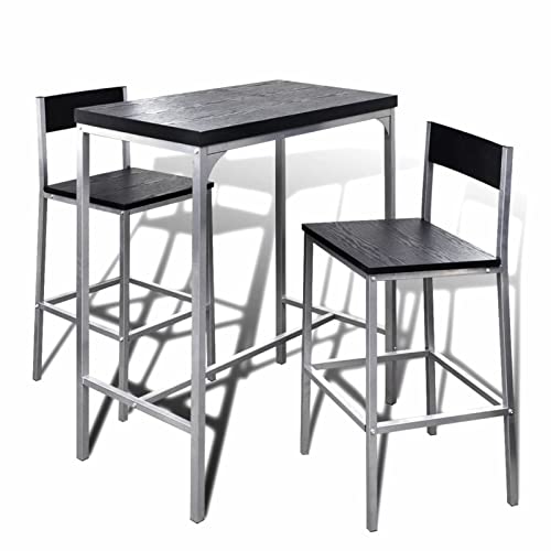 Snsowed Frühstücksbar Set, Bartisch Mit Barhocker Set, Bartische & -theken, Bartheke Küche, Bartisch Set, Küchentresen, Bartisch Mit Barhocker, von Snsowed