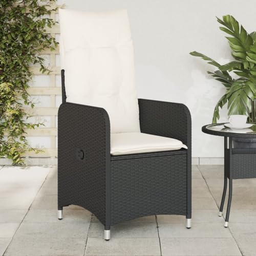 Snsowed Gartensessel mit Kissen 2 STK. Verstellbar Schwarz Poly Rattan, Gartenstühle, Gartenmöbel, Balkonstuhl, Garten Stühle, Terrassenstühle, Balkonmöbel - 365685 Snsowed Gartensessel mit Kissen 2 STK. Verstellbar Schwarz Poly Rattan, Gartenstühle, Gartenmöbel, Balkonstuhl, Garten Stühle, Terrassenstühle, Balkonmöbel - 365685 von Snsowed