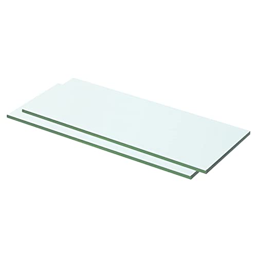 Snsowed Regalböden 2 STK Wandregal, Wand Regal, Regalbrett, Schwebendes Regal, Schweberegal, Küchenregal, Regalbretter, Glas Transparent 50 x 15 cm Snsowed Regalböden 2 STK Wandregal, Wand Regal, Regalbrett, Schwebendes Regal, Schweberegal, Küchenregal, Regalbretter, Glas Transparent 50 x 15 cm von Snsowed