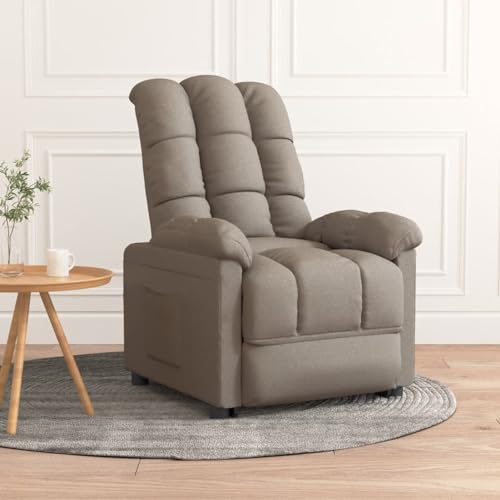 Snsowed Relaxsessel Taupe Stoff, Fernsehsessel, Kinosessel, Lesesessel, Tv Sessel, Ohrensessel, Armsessel, Seselstuhl Wohnzimmer - 289804 Snsowed Relaxsessel Taupe Stoff, Fernsehsessel, Kinosessel, Lesesessel, Tv Sessel, Ohrensessel, Armsessel, Seselstuhl Wohnzimmer - 289804 von Snsowed