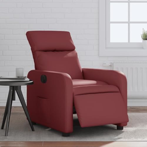 Snsowed Relaxsessel Weinrot Kunstleder, Fernsehsessel, Kinosessel, Lesesessel, Tv Sessel, Ohrensessel, Armsessel, Seselstuhl Wohnzimmer - 3206739 Snsowed Relaxsessel Weinrot Kunstleder, Fernsehsessel, Kinosessel, Lesesessel, Tv Sessel, Ohrensessel, Armsessel, Seselstuhl Wohnzimmer - 3206739 von Snsowed