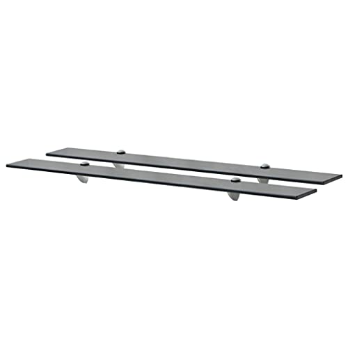 Snsowed Schwebende Regale 2 STK Wandregal, Bücherregal Wand, Schweberegal, Regale Für Wände, Regalbrett, Hängeregal, Regal Badezimmer, Wandboard, Glas 90x20 cm 8 mm Snsowed Schwebende Regale 2 STK Wandregal, Bücherregal Wand, Schweberegal, Regale Für Wände, Regalbrett, Hängeregal, Regal Badezimmer, Wandboard, Glas 90x20 cm 8 mm von Snsowed
