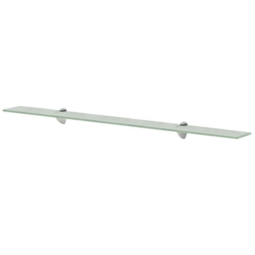 Snsowed Schwebendes Regal, Wandregal, Bücherregal Wand, Schweberegal, Regale Für Wände, Regalbrett, Hängeregal, Regal Badezimmer, Glas 100x10 cm 8 mm Snsowed Schwebendes Regal, Wandregal, Bücherregal Wand, Schweberegal, Regale Für Wände, Regalbrett, Hängeregal, Regal Badezimmer, Glas 100x10 cm 8 mm von Snsowed