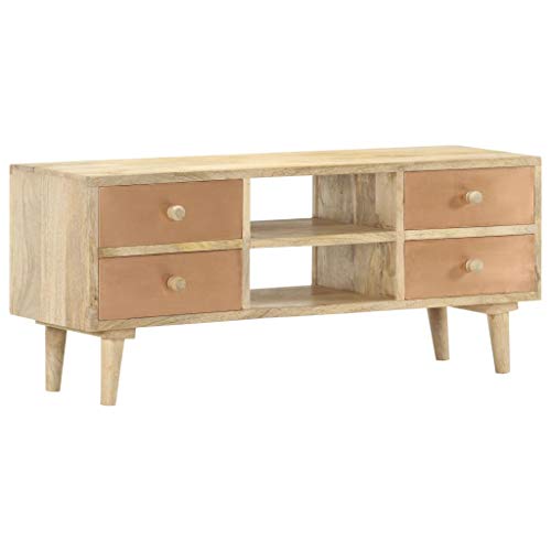 Snsowed TV-Schrank 110×30×45 cm Mango Massivholz, TV Lowboard, Fernsehschrank, Fernsehtisch, Fernseher Schrank, TV Sideboard, TV Board, TV Cabinet, TV Bank, TV Kommode Snsowed TV-Schrank 110×30×45 cm Mango Massivholz, TV Lowboard, Fernsehschrank, Fernsehtisch, Fernseher Schrank, TV Sideboard, TV Board, TV Cabinet, TV Bank, TV Kommode von Snsowed