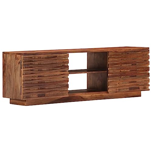 Snsowed TV-Schrank 120x30x40 cm Massivholz Palisander, TV Lowboard, Fernsehschrank, Fernsehtisch, Fernseher Schrank, TV Sideboard, TV Board, TV Cabinet, TV Bank, TV Kommode - 247701 von Snsowed