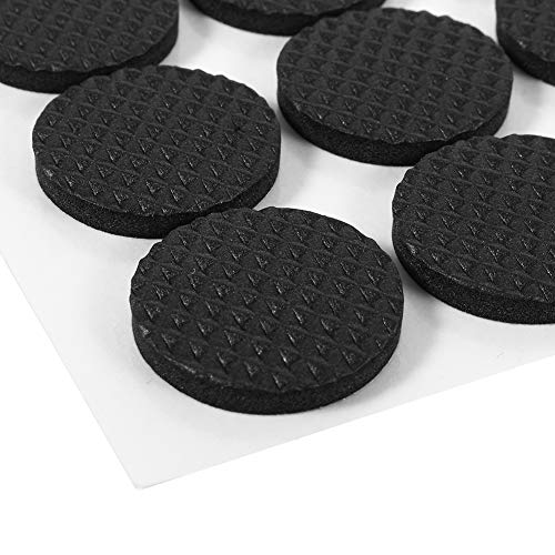 Bodenschutz-Gummipads, hochwertige Gummi-Fußpads mit zusätzlicher Selbstklebefolie zum Schutz von Holzboden, Schreibtischoberfläche und Wand Surface von Snufeve6