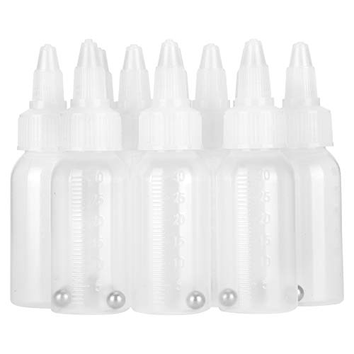 Plastikglasflaschen, 30ml Airbrush-Farbflaschen Leere Farbflasche mit Skala zum Hinzufügen von Pigmenten von Snufeve6