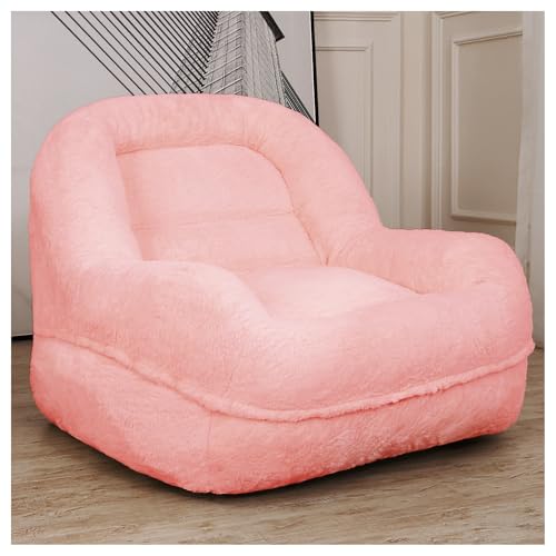 Sitzsack-Sessel mit Armlehnen – Bequemer Sitzsack-Couch für Erwachsene, Premium-Plüschstoffe und hochdichte Schaumstofffüllung, entworfenes Loungesofa für Wohnzimmer, Schlafzimmer und Spielzimmer von Snug Sofee