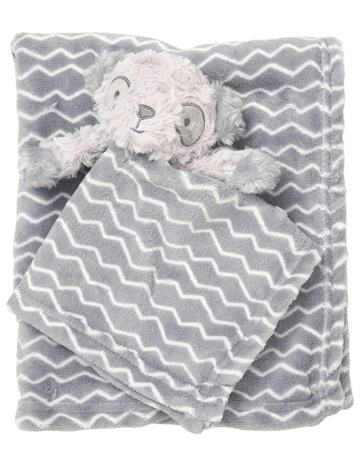 Babydecke Set Bär Zickzack, Snuggle Tots von Snuggle Tots