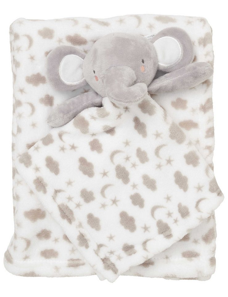 Babydecke Set Elefant Sterne, Mond, Snuggle Tots von Snuggle Tots