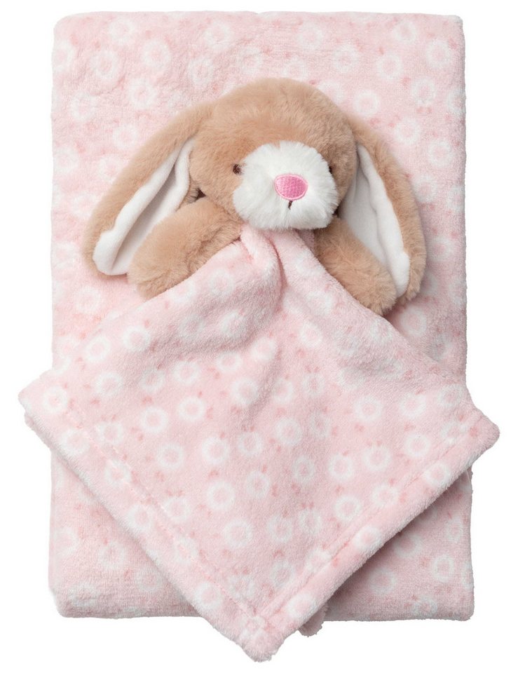 Babydecke Set Hase Floral, Snuggle Tots von Snuggle Tots
