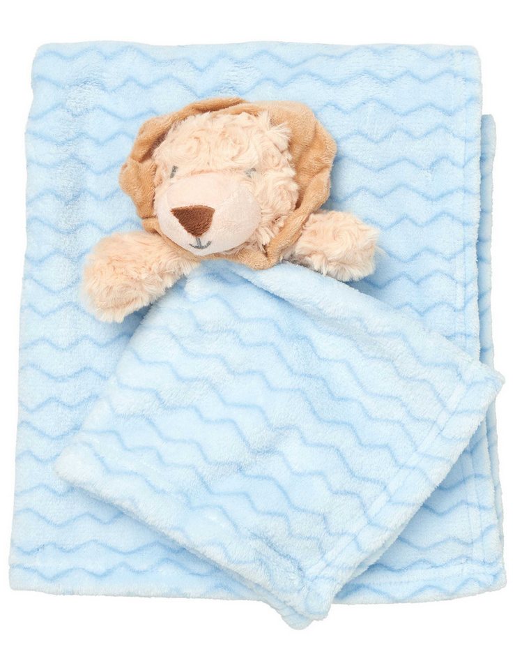 Babydecke Set Löwe Zickzack, Snuggle Tots von Snuggle Tots