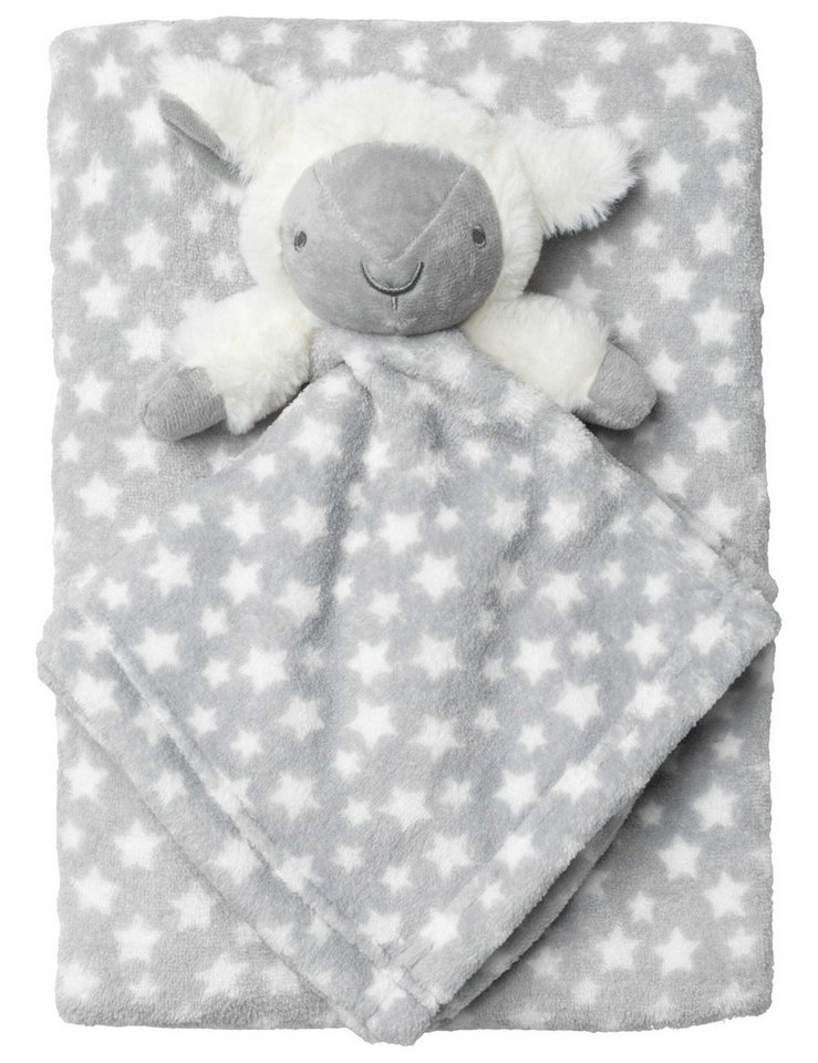 Babydecke Set Schaf Sterne, Snuggle Tots von Snuggle Tots